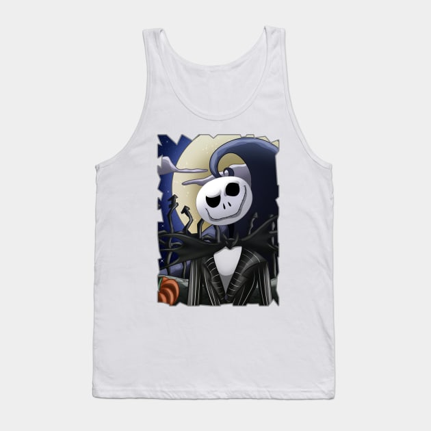 Jack Skellington Tank Top by La Casa del Otaku